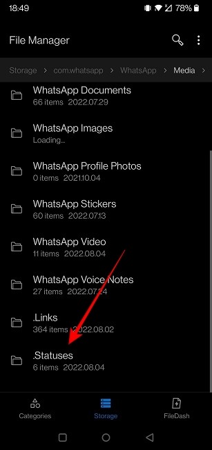 Whatsapp Status Anonymous Hidden Statuses