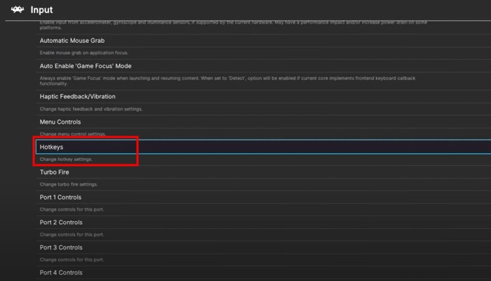 Xbox Retroarch Hotkey2