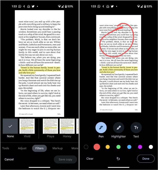 Android Google Photos Edit Screenshot