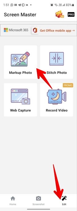 Android Screenshare Edit