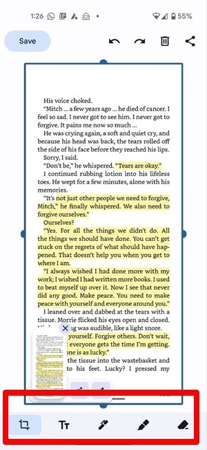 Android Screenshot Edit Tools