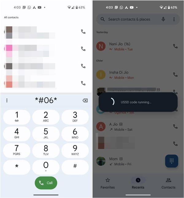 Android Secret Code Run