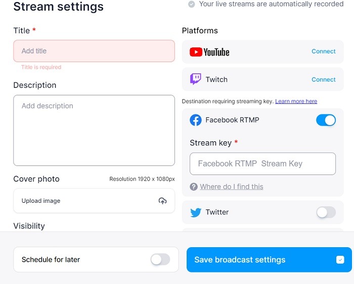 Best Multistreaming Veed Multiple Platforms