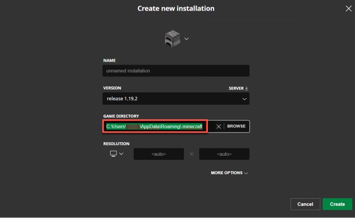 How To Download And Install Optifine For Minecraft Choose Game Directory