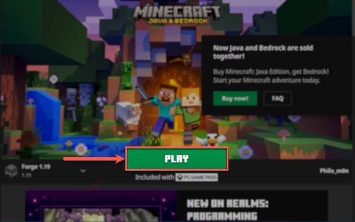 How To Download And Install Optifine For Minecraft Click On Play