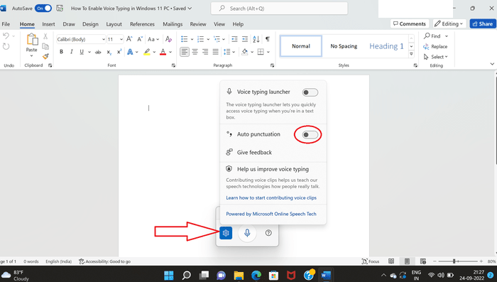 How-to-Enable-Voice-Typing-in- Windows-11-PC-Auto-Punctuation