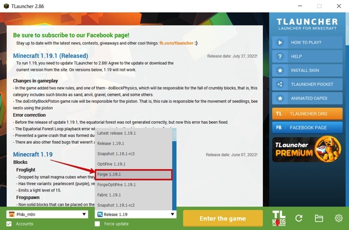 How To Install Minecraft Mods On Windows Click On Forge V1
