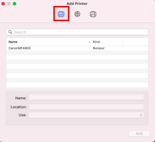Mac Unable Print Default