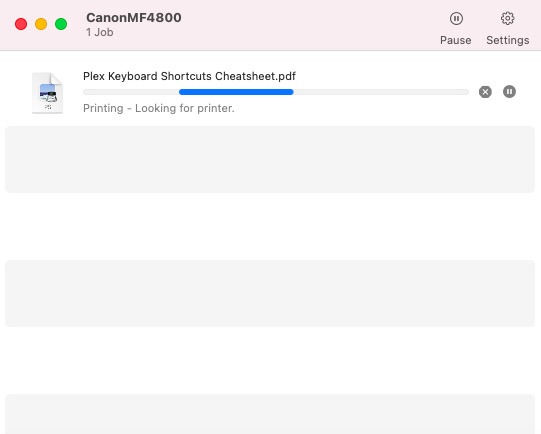 Mac Unable Print Queue