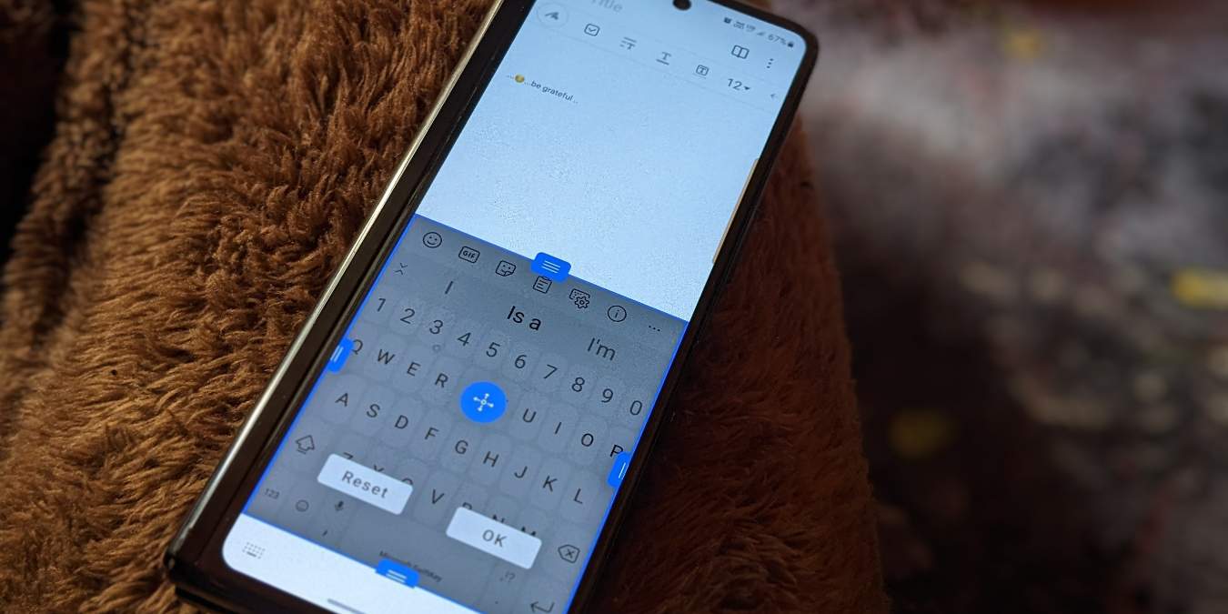 Make Android Keyboard Bigger