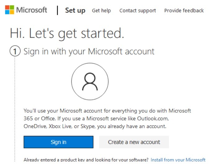Office License Problem Office Setup Website Sign In