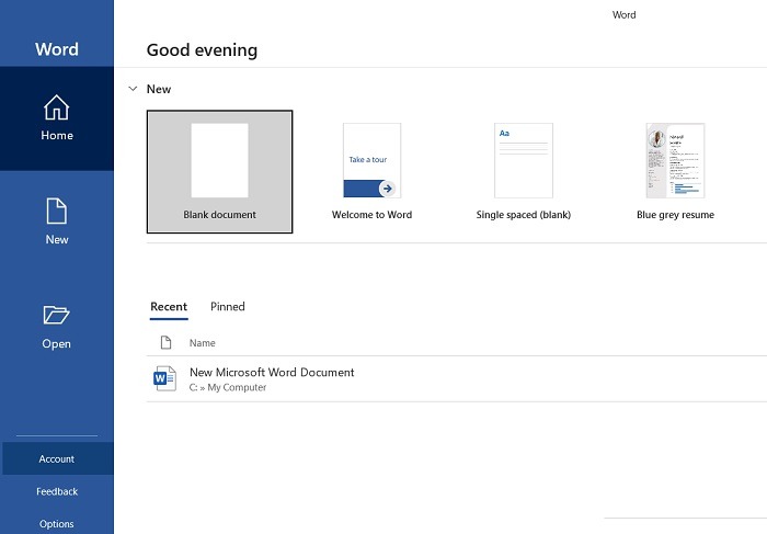 Office License Problem Word Windows11 Account