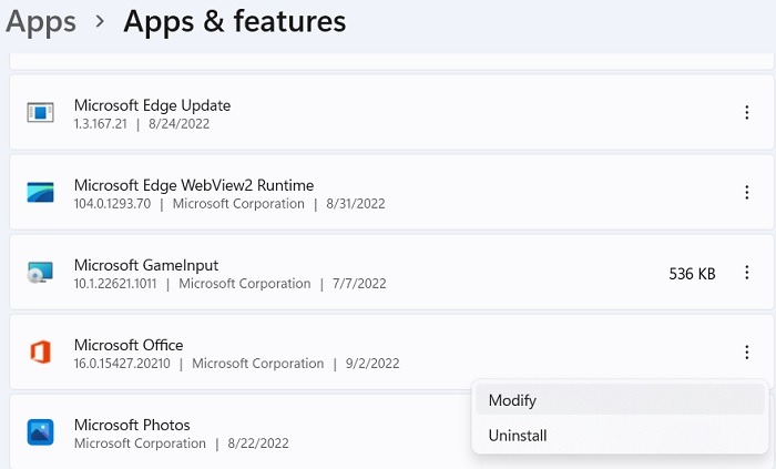 Office License Problems Microsoft Office Modify