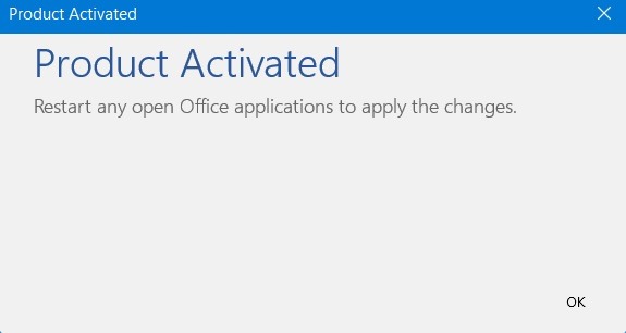 Office License Problems Modify Reinstall Product Activated