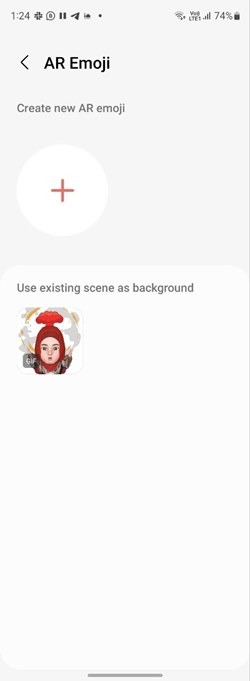 Samsung Background Ar Emoji Select