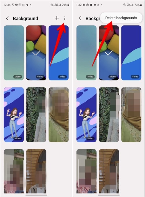 Samsung Call Backgrounds Remove