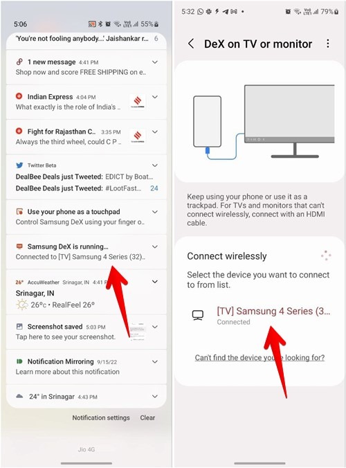 Samsung Dex Turn Off From Phone