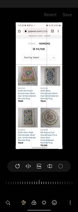 Samsung Gallery Edit Screenshot