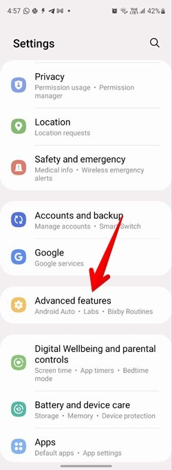 Samsung Phone Advanced Features