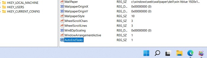 Too Many Background Process Regedit Autoendtasks