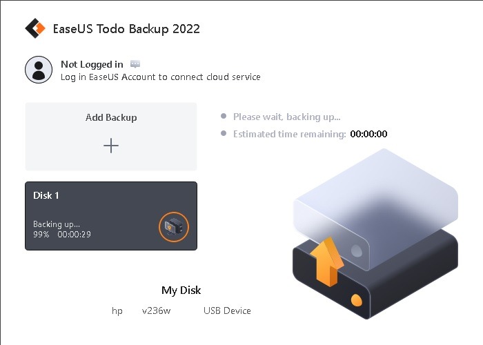Usb Image Tools Easeus Todo Backup Processing