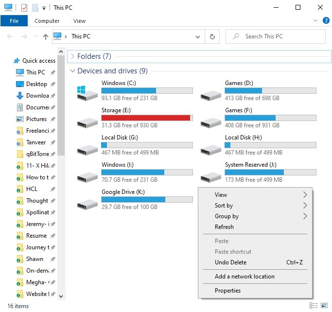 Windows Computer Properties 1