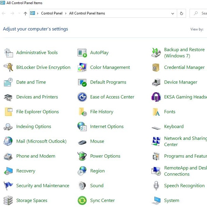 Windows Power Options 1