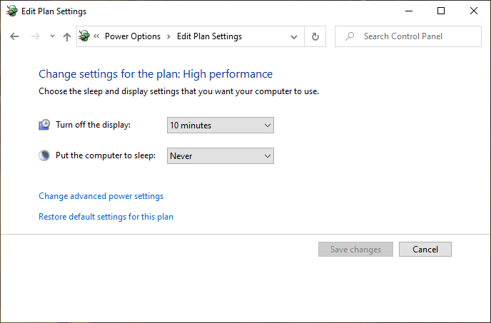Windows Power Options 3 1