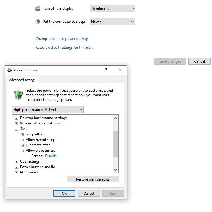 Windows Power Options 4