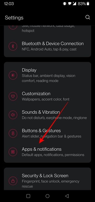 Android System Webview Settings
