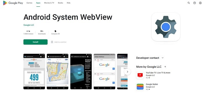 Android System Webview Uninstall Or Keep