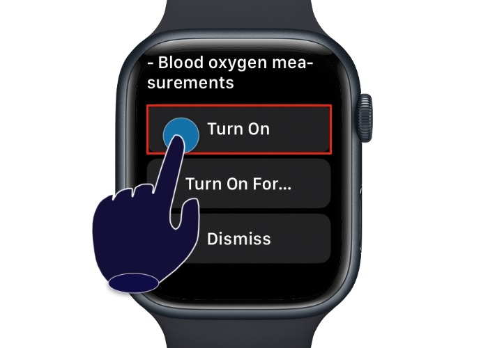 Apple Watch Low Power Turn On