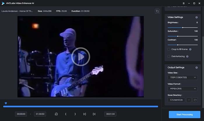 Avclabs Video Enhancer Load