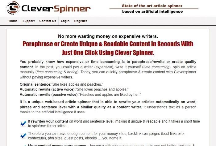 Best Online Paraphrasing Tools You Need To Try Cleverspinne
