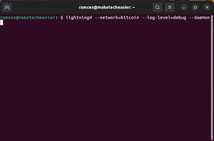 Bitcoin Lightning Node 11 Initilize Lightning Node