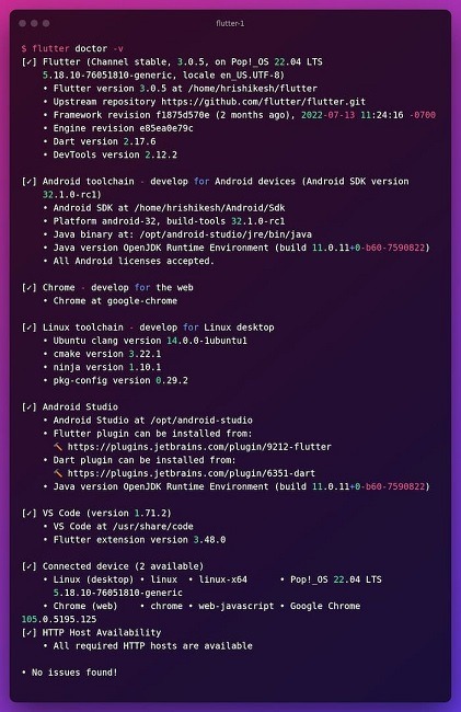 Build Linux App Flutter Installed