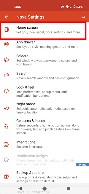 Change App Icon Size Home Settings