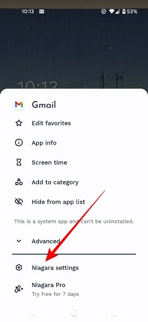 Change App Icon Size Niagara Settings