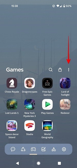 Change App Icon Size Smart Dots Menu