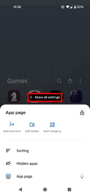 Change App Icon Size Smart Show All Settings