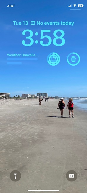 Clean Energy Charging Lock Screen