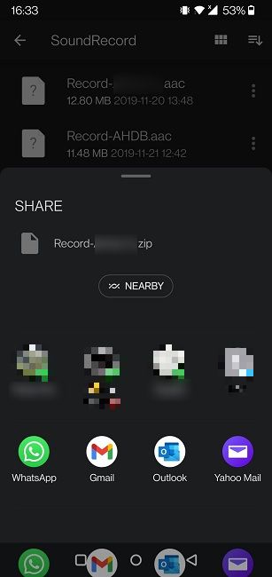 Compress Large Files Android Share Whatsapp