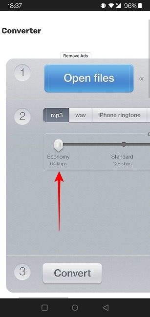 Compress Large Files Android Web Tool