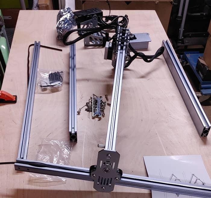 Creality Cr Laser Falcon Engraver 10w Assembly