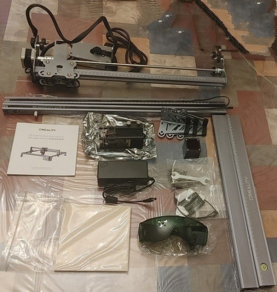 Creality Cr Laser Falcon Engraver 10w Components