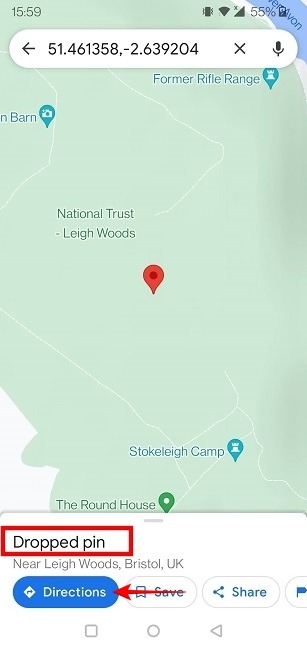 Drop Pins Maps Android Create Pin Directions