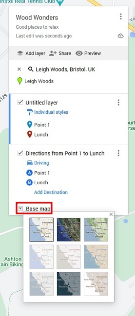 Drop Pins Maps Pc Base Map Options