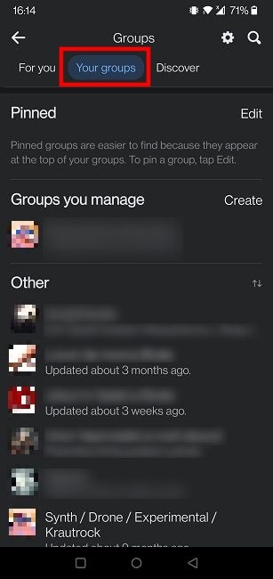 Facebook Poll Mobile Find Groups