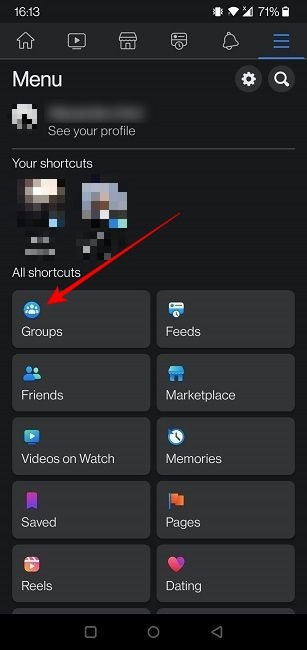 Facebook Poll Mobile Groups Card