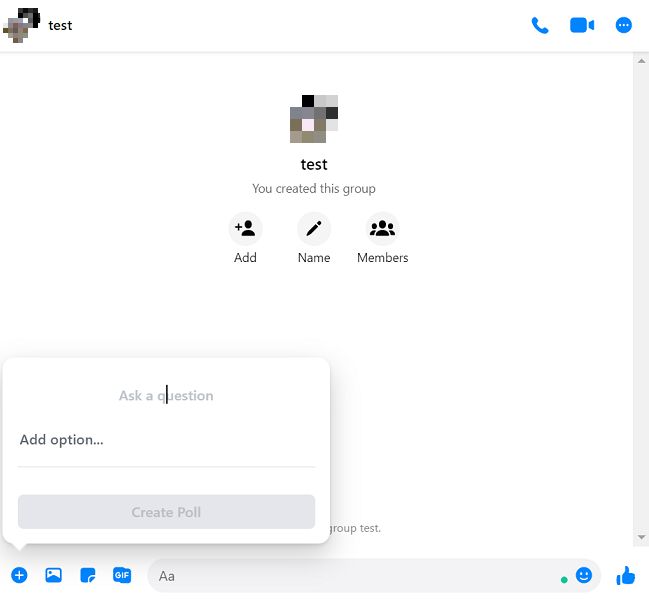 Facebook Poll Pc Messenger Poll Create